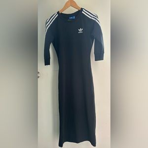VINTAGE ADIDAS MAXI DRESS.